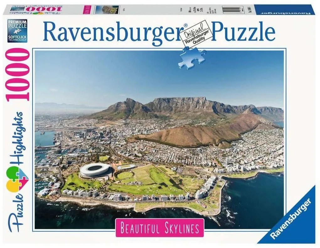 PUZZLE CAPE TOWN, 1000 PIESE - RAVENSBURGER (RVSPA14084)