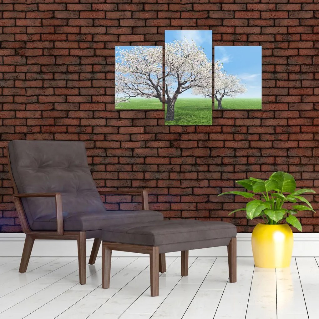 Tablou cu copaci (90x60 cm)