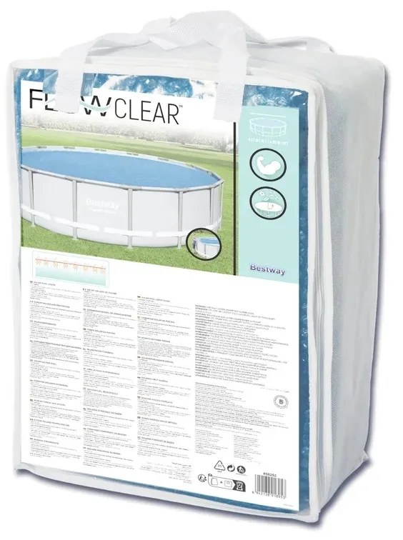 Bestway Pânză solară pentru piscină circularăFlowclear, diametru 462 cm