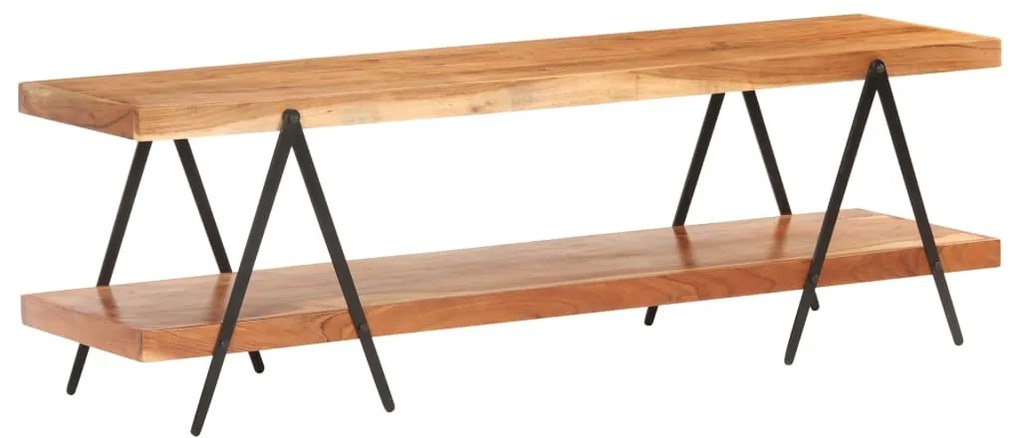 Comoda TV, 160 x 40 x 50 cm, lemn masiv de acacia 1, lemn masiv de acacia