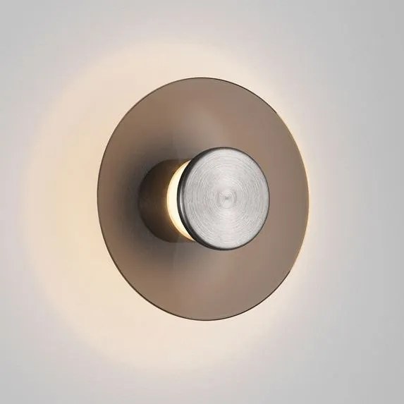 Aplica LED design ambiental Esti maro inchis 15cm