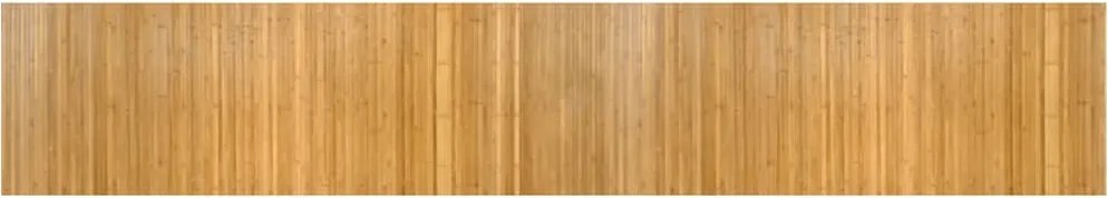 vidaXL Covor dreptunghiular, natural, 60x400 cm, bambus