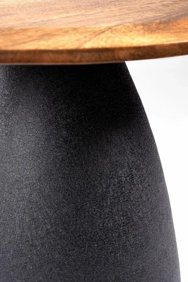 Masă de cafea, culoare lemn natural, D50 cm, Stanley, Bizzotto | BIANO