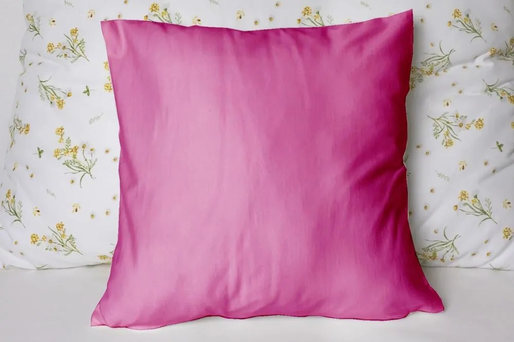 Husă de pernă uni din jerseu