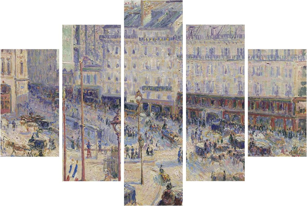 Tablou - Camille Pissarro, The Place du Havre, reproducere (150x105 cm)