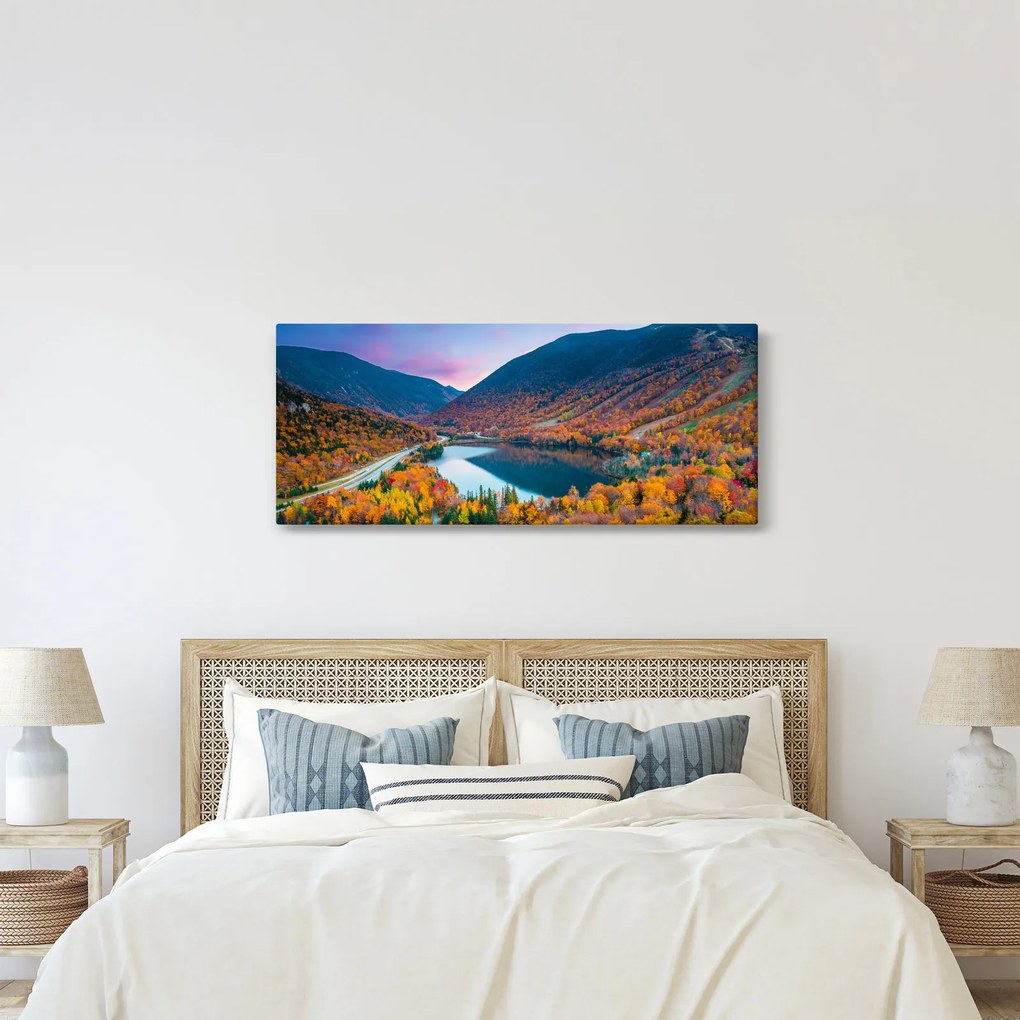 Tablou - White Mountain, New Hampshire, USA (120x50 cm)