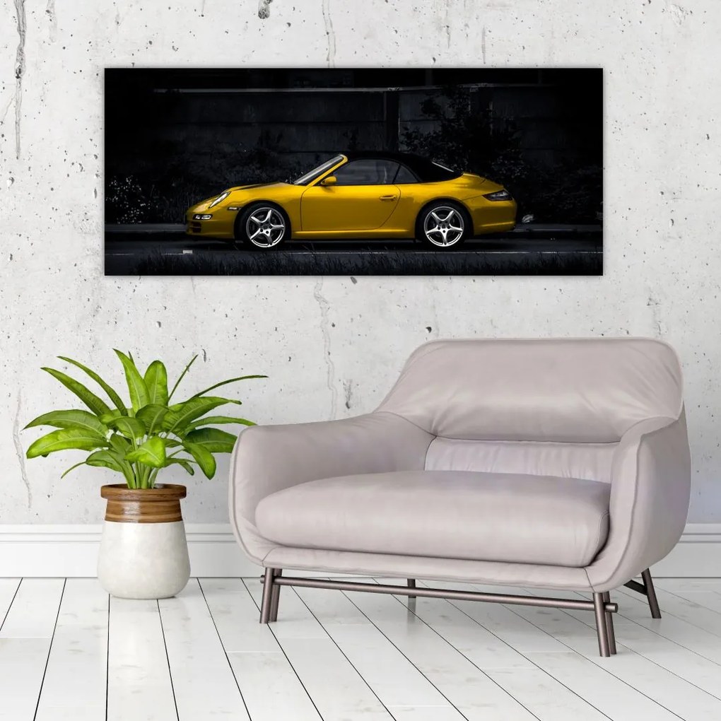 Tablou - Mașină sportivă (120x50 cm)