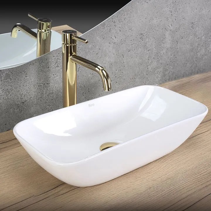 Lavoar ceramic pentru blat Rea Maria