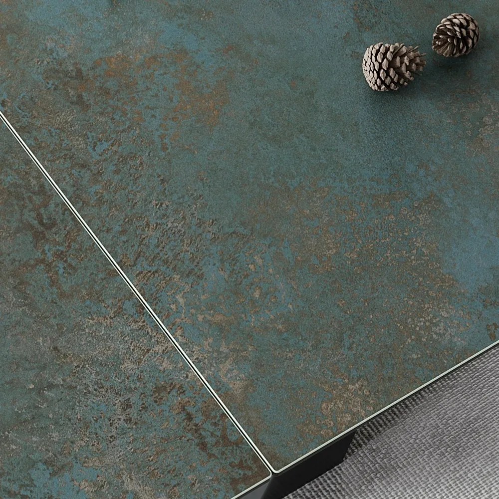 Masa de bucaterie Salvadore II, 160 x 90 cm, turcoaz
