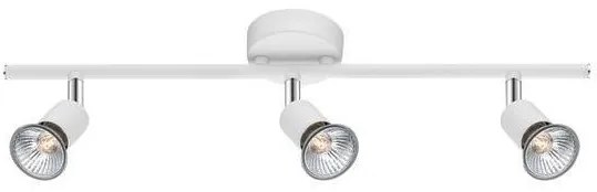 Plafoniera moderna cu spoturi Base alba 3L NVL-661003