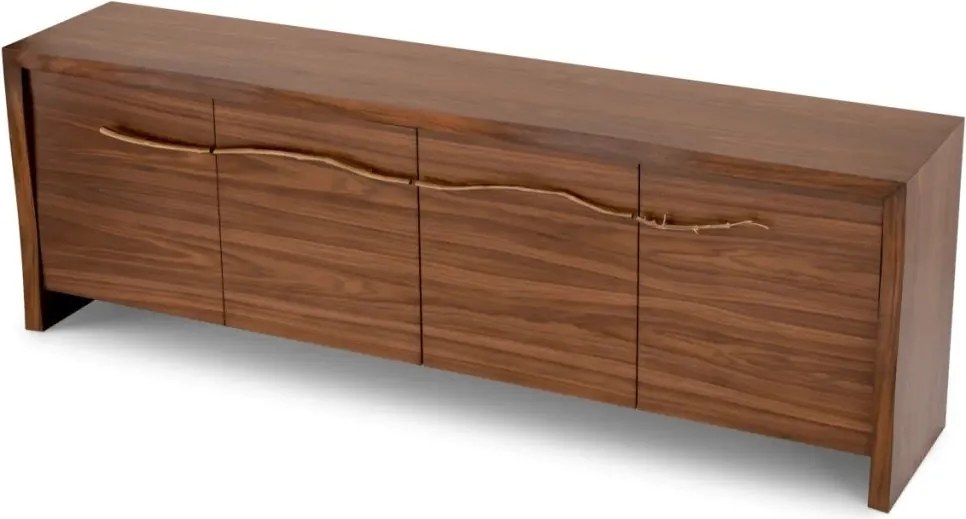 Comoda design LUX, Furnir de nuc, Charford