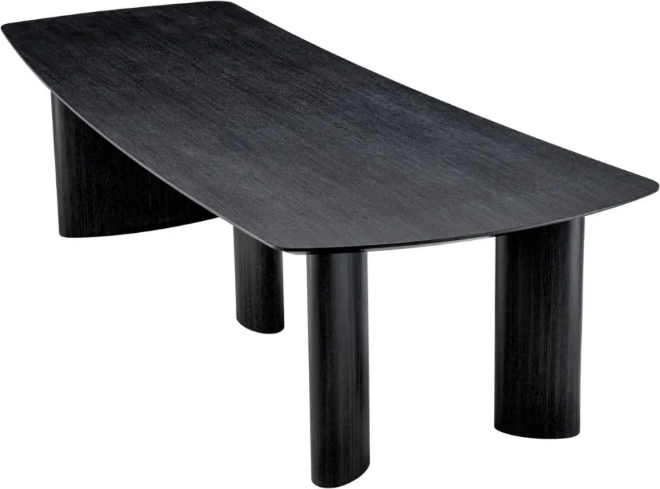 Masa design LUX Bergman L Charcoal grey, 300x120cm