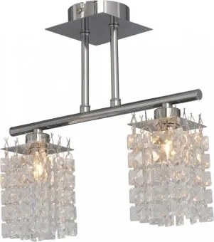 Plafoniera moderna 2 becuri G9 Kubo KL7513 Klausen
