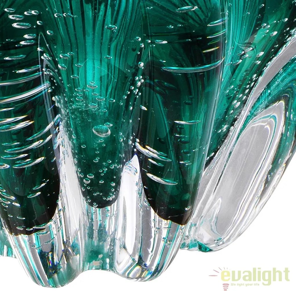 Vas decorativ design elegant Ducale turcoaz 112573 HZ