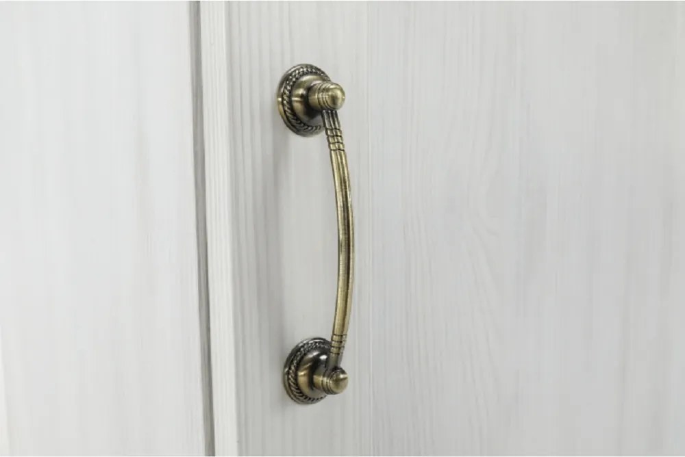Vitrină, pin nordic/stejar sălbatic, ROYAL W1D
