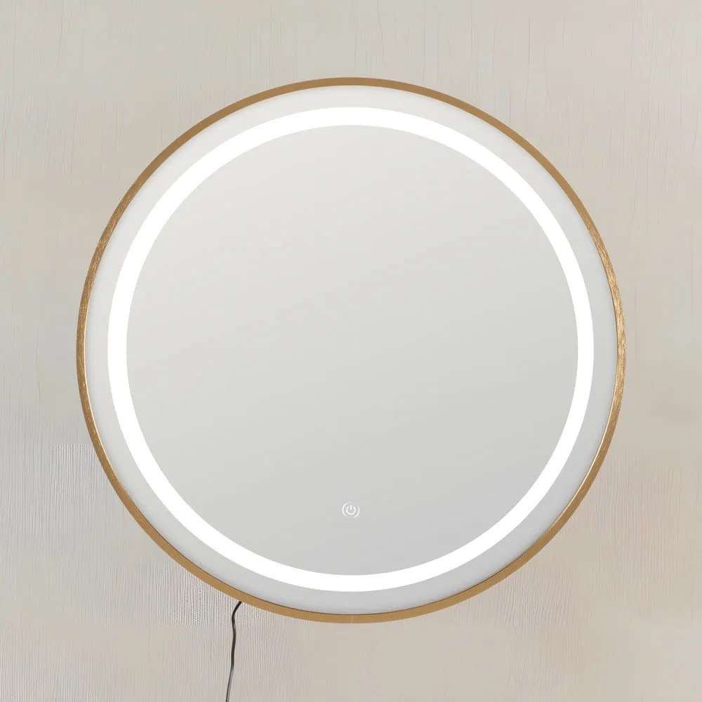 Oglindă de perete cu led 60x60 cm – Ixia