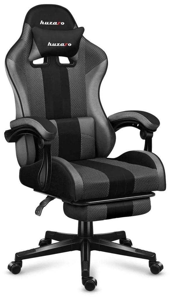 Fotoliu gaming Fusion 4.7 (negru + gri). 1087477