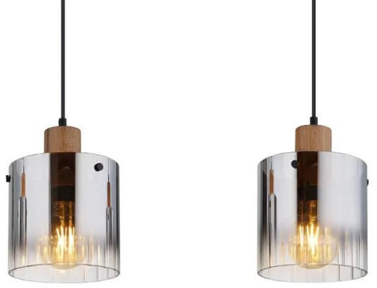 Globo UNDERWOOD 15915-3H - Lustră suspendată pe cablu, 3 x E27, max. 60 W/bec, 230 V