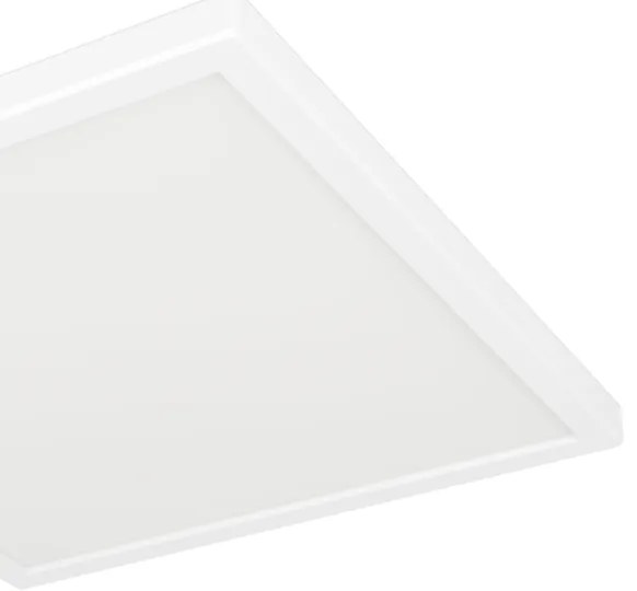 Plafonieră LED RGBW dimabilă de exterior Eglo 901474 ROVITO-Z 13,4W/230V 29x29cm IP44 alb