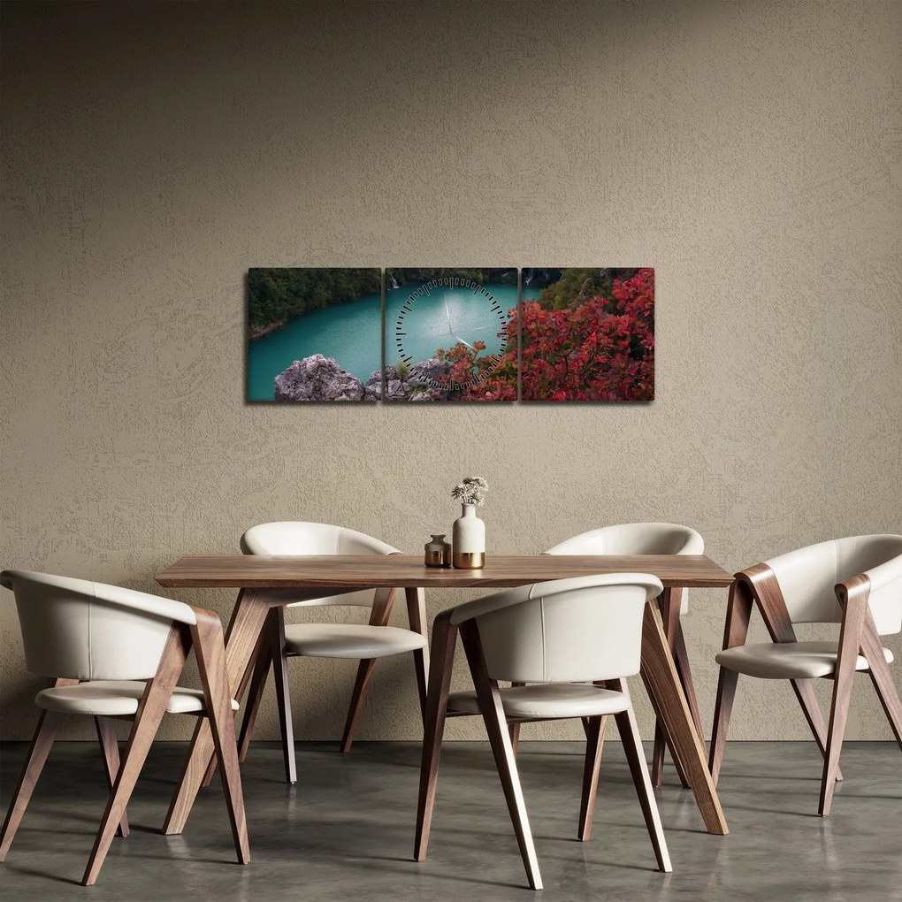 Tablou - Peisaje (cu ceas) (90x30 cm)
