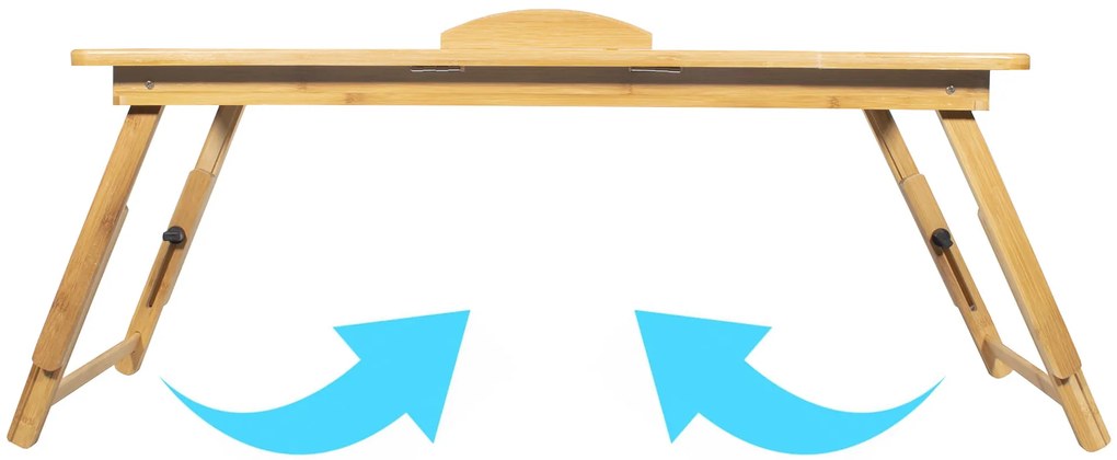 Masuta din bambus pentru laptop GION XL