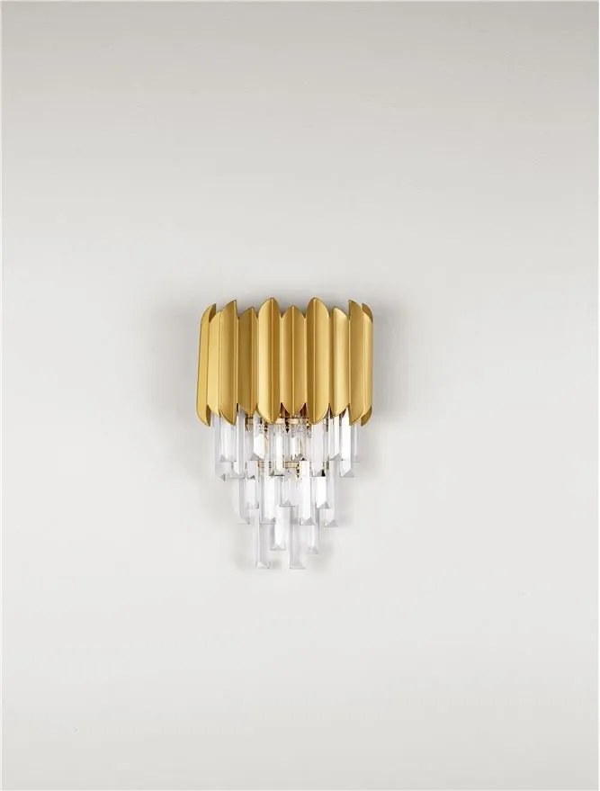 Aplica de perete stil elegant MAGNOLIA aurie