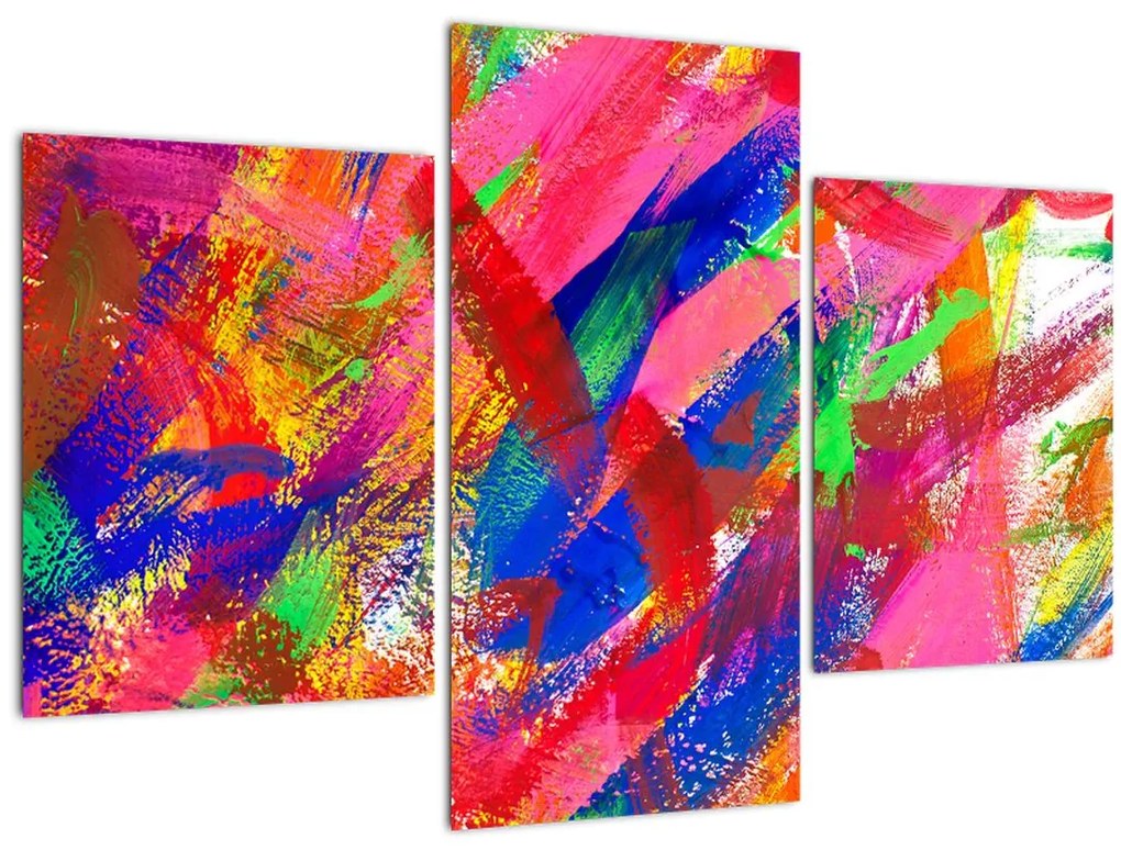 Tablou - Abstract colorat (90x60 cm)