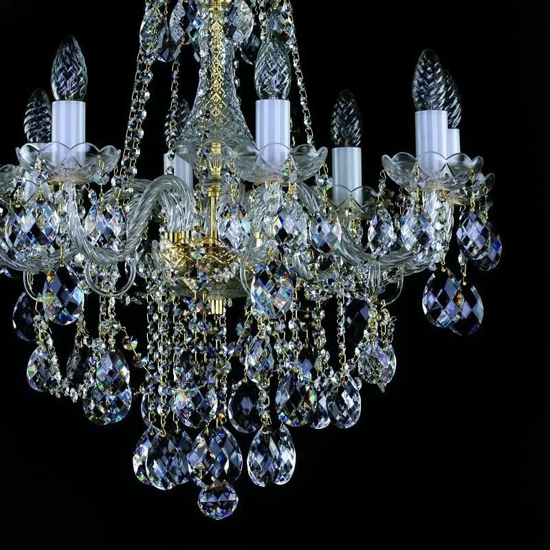 Candelabru Cristal Bohemia Exclusive 8 brate, diam. 59cm Jessica VIII CE