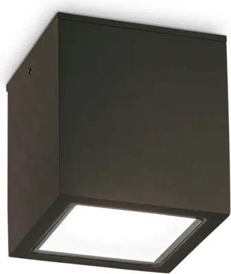 Ideal Lux - Spot exterior TECHO 1xGU10/20W/230V 9x9 cm IP54 negru