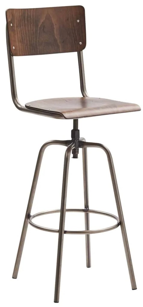 SCAUN BAR ROTATIV BACK TO SCHOOL cu spatar