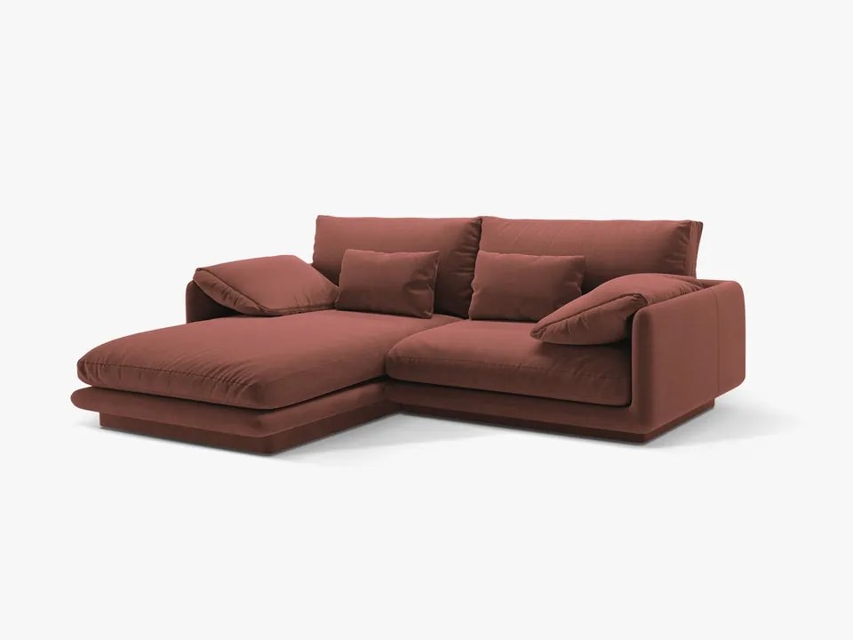 Coltar Torino catifea L220 cm