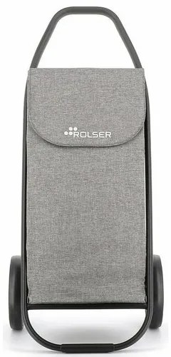 Rolser Geantă de cumpărături pe roți Com Tweed 8Black Tube, gri