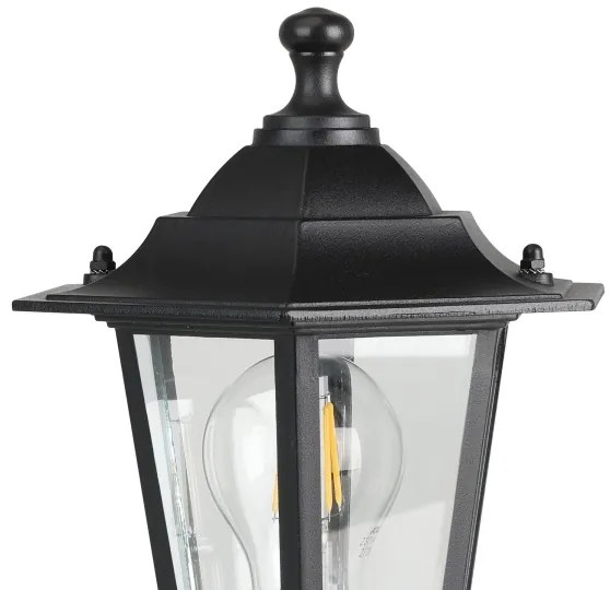 EGLO 22472 - Corp de iluminat exterior LATERNA 4 1xE27/60W negru IP44