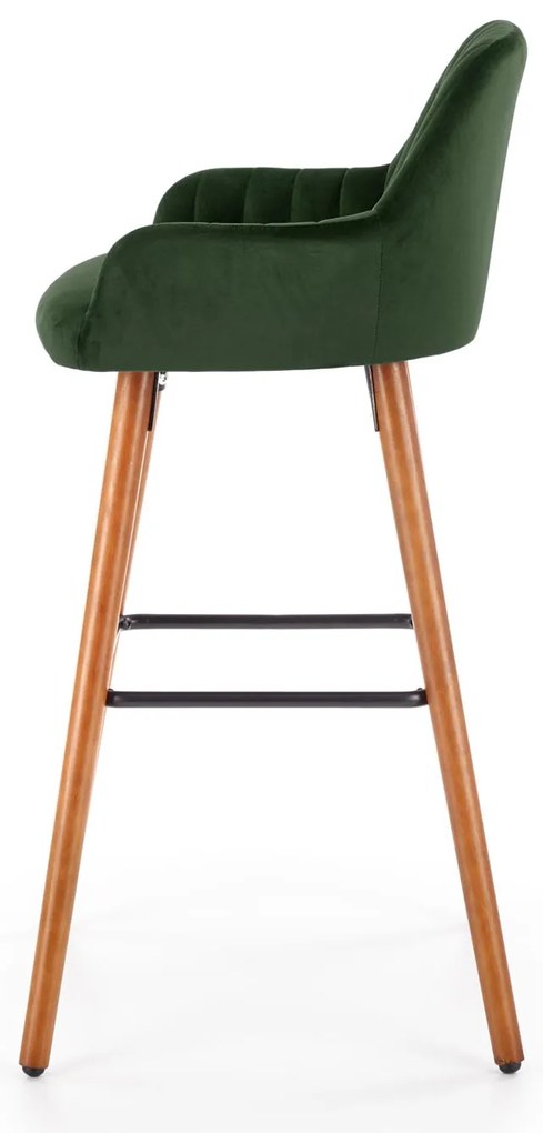 Scaun de bar Culoare Verde, MANO 93