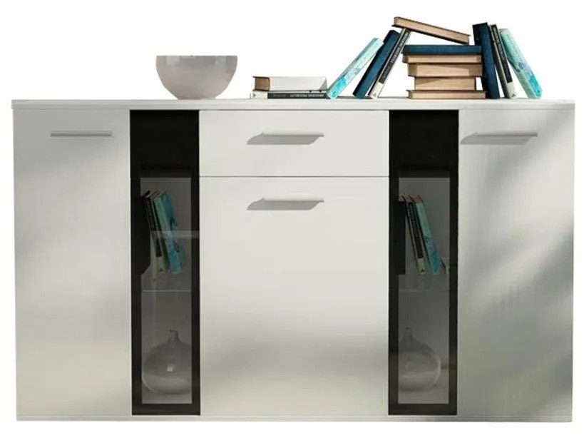 Comodă Fletcher (stejar Lefkas) (iluminat LED). Promo -17%. 1059027