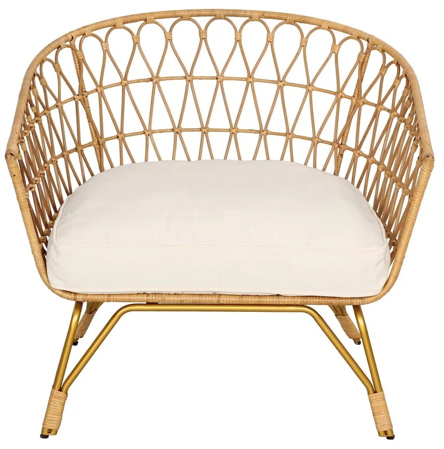 Fotoliu din ratan pentru grădină Bonami Essentials Ratta Outdoor