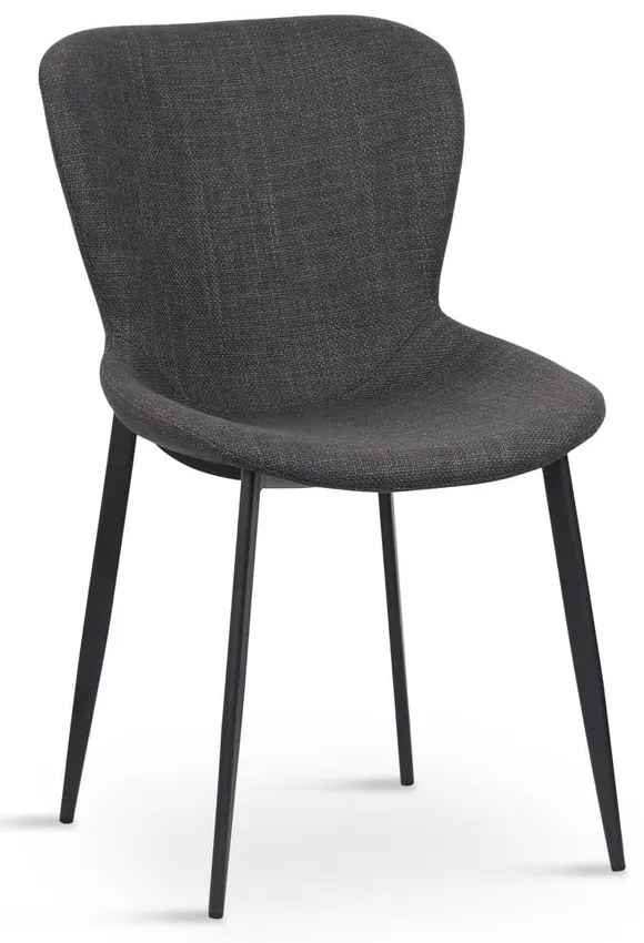 Scaun de dining gri închis Ross – Unique Furniture