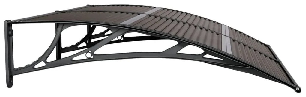 Copertina de usa, negru, 150x100 cm, policarbonat