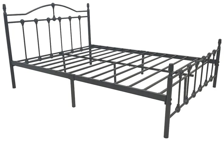 Pat Metalic Wolt 150x200 Negru