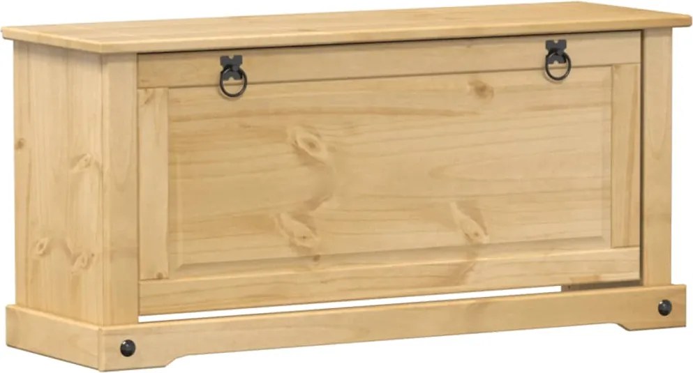 vidaXL Dulap pantofi "Corona", 99x32x47 cm, lemn masiv de pin