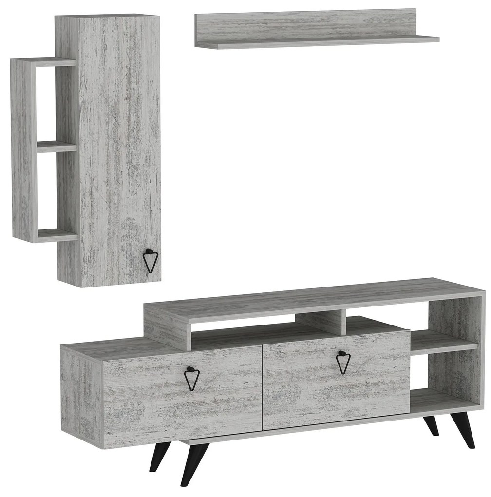 Mobilier living Kisamo 3 (gri) . 1095643