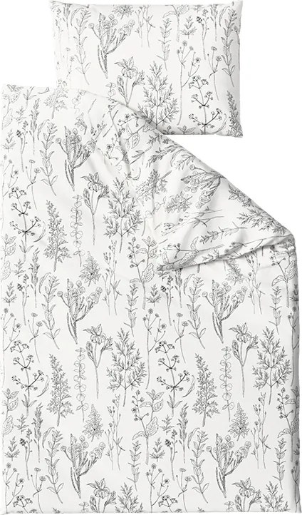 Lenjerie de pat din microfibra DEWANA albă Dimensiune lenjerie de pat: 70 x 90 cm | 140 x 200 cm