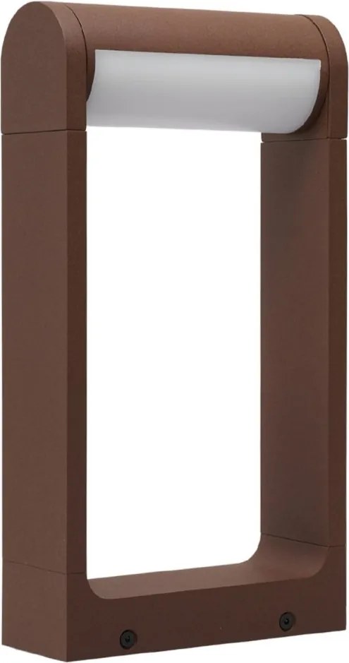 Stalp LED iluminat exterior IP65 FRAME 30 4000K CORTEN