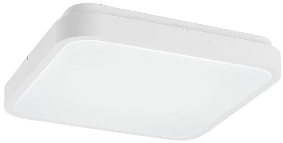 Plafoniera LED baie IP44 Alenzo 29x29cm alb