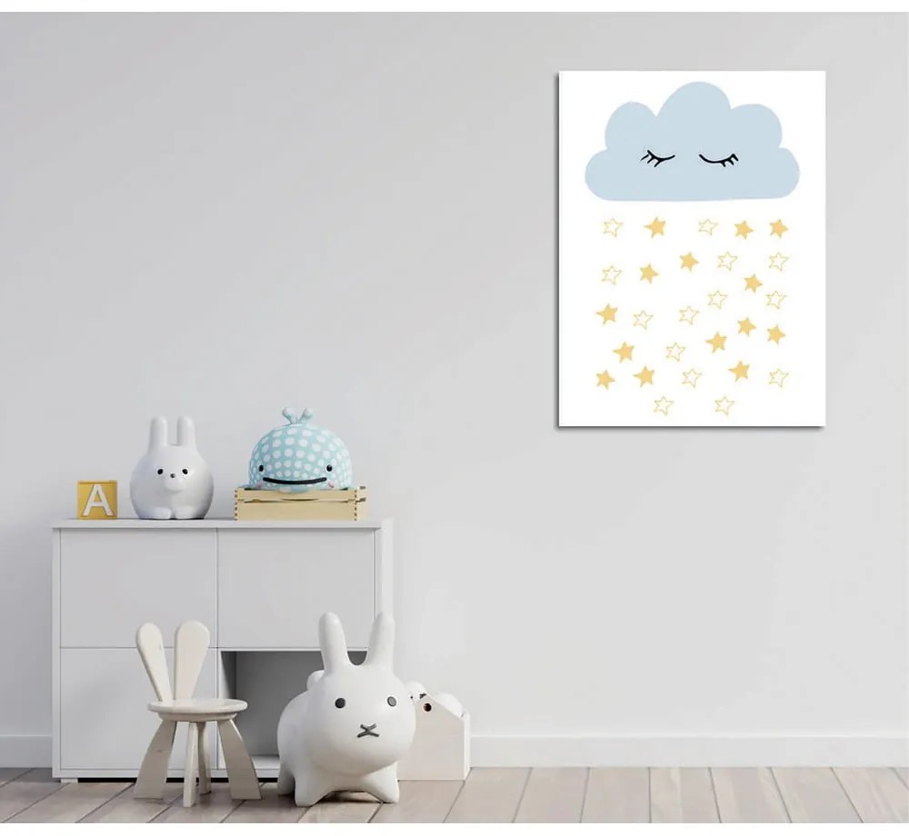 Tablou pentru copii 30x40 cm Cloud – Wallity