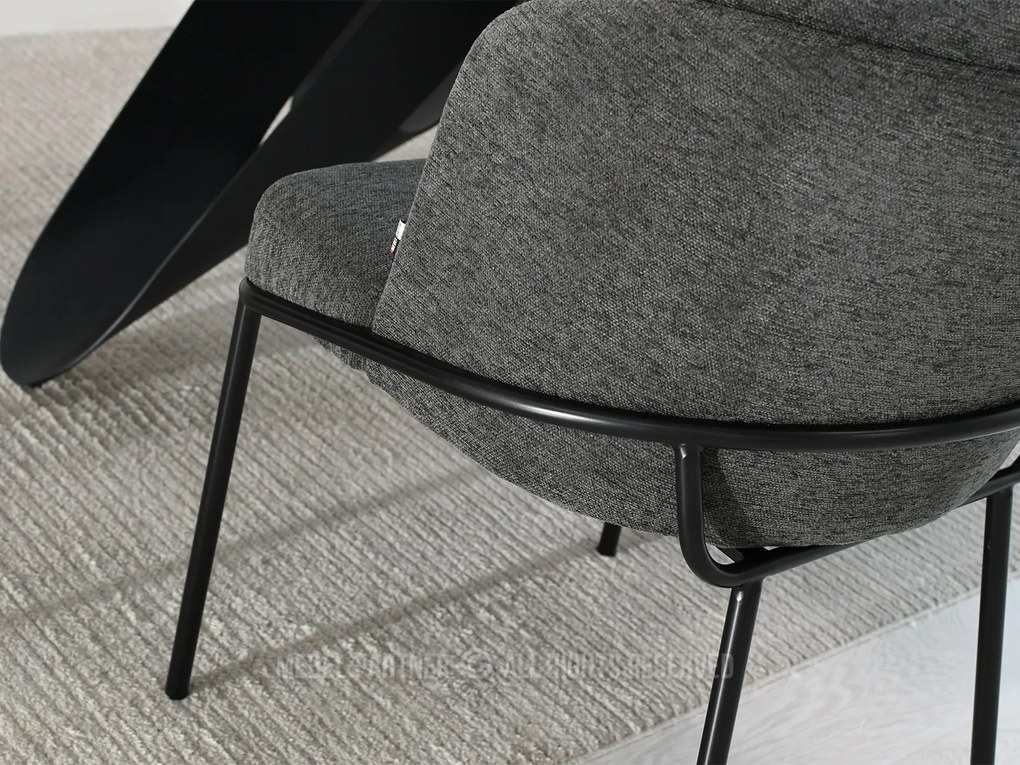 Scaun Conor (grafit + negru). 1111010