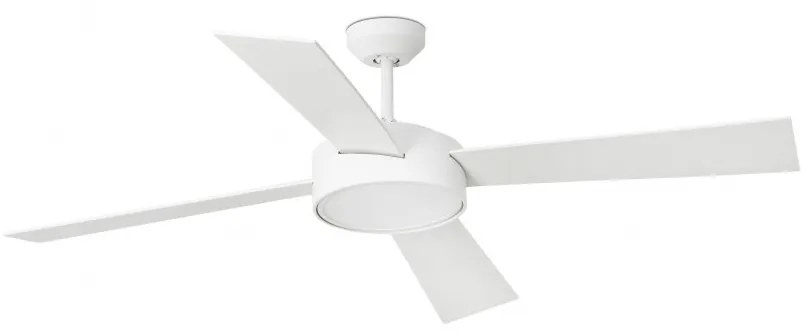 Lustra LED cu Ventilator si telecomanda design modern HYDRA alb