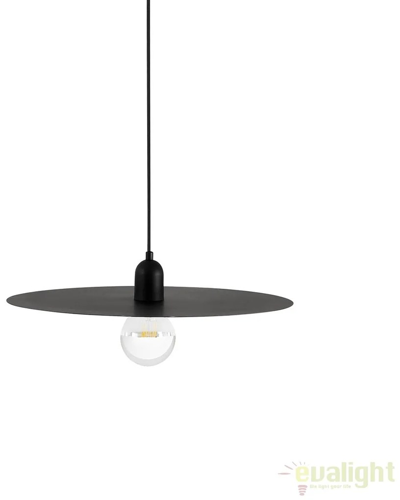Pendul design modern minimalist PLAT negru 68145