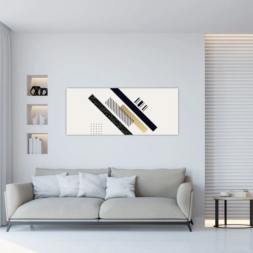 Tablou - Forme geometrice N⁰5 (120x50 cm)