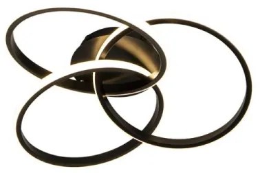 Plafonieră LED dimabilă LED/70W/230V 3000-6500K negru + telecomandă